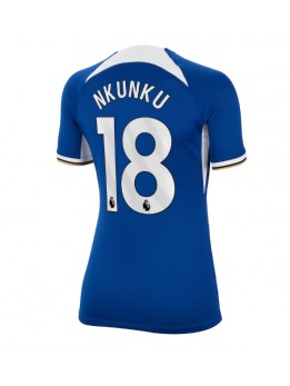 Chelsea Christopher Nkunku #18 Heimtrikot für Frauen 2023-24 Kurzarm